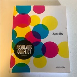 Oxford Resolving Conflict Book with Vibrant Circles